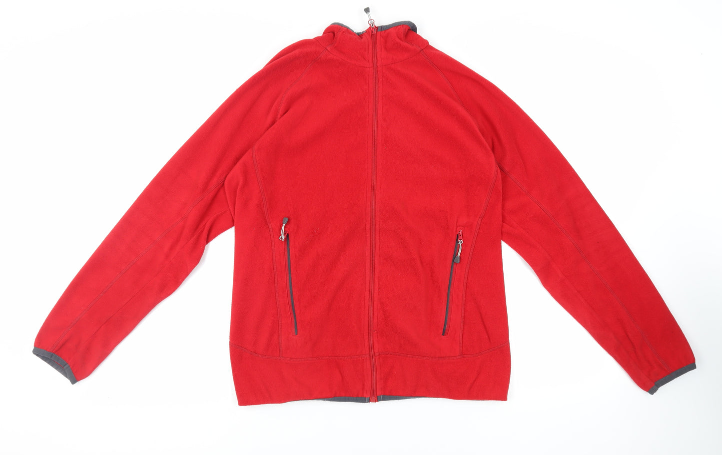 Stand Out Mens Red Jacket Size M Zip - Zipped Pockets