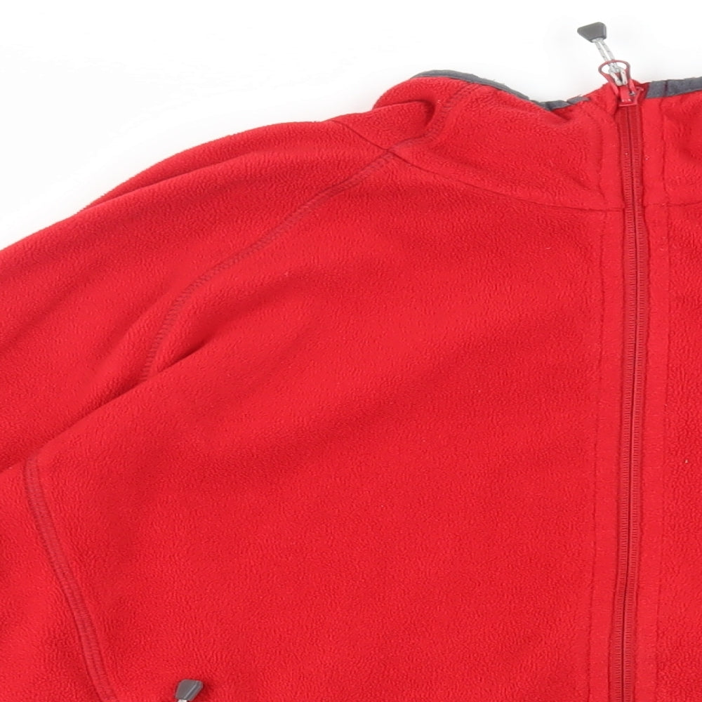 Stand Out Mens Red Jacket Size M Zip - Zipped Pockets