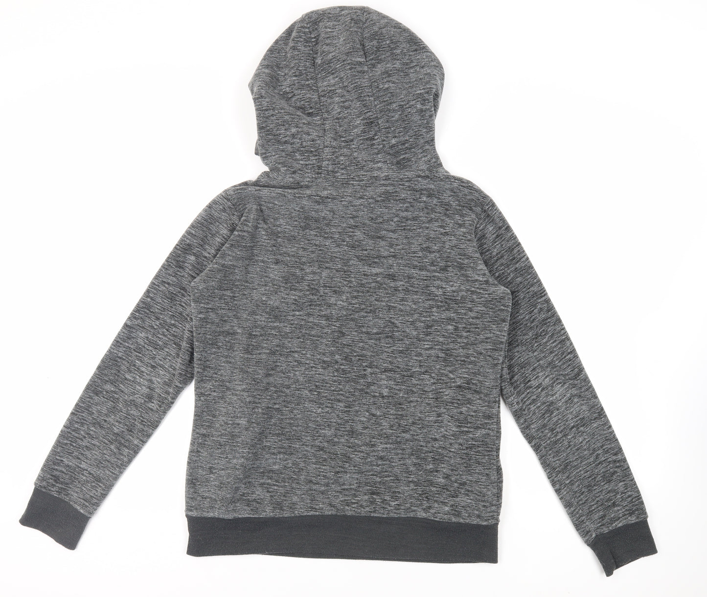 Sublevel Womens Grey Polyester Pullover Hoodie Size L Pullover