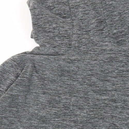 Sublevel Womens Grey Polyester Pullover Hoodie Size L Pullover