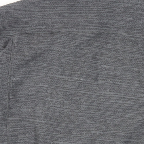 DECATHLON Womens Grey Jacket Size M Zip - Logo Zipped Pockets