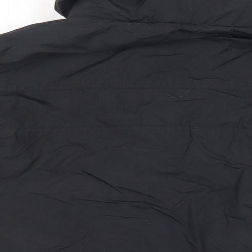 Lee Cooper Mens Black Jacket Size L Zip - Zipped Pockets
