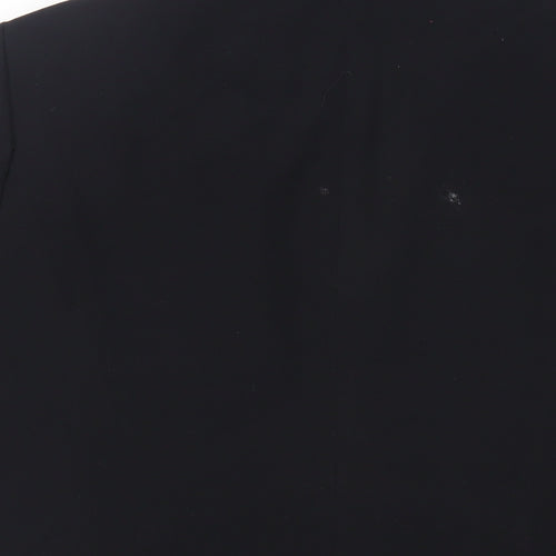 Marks and Spencer Womens Black Jacket Blazer Size 16 Button