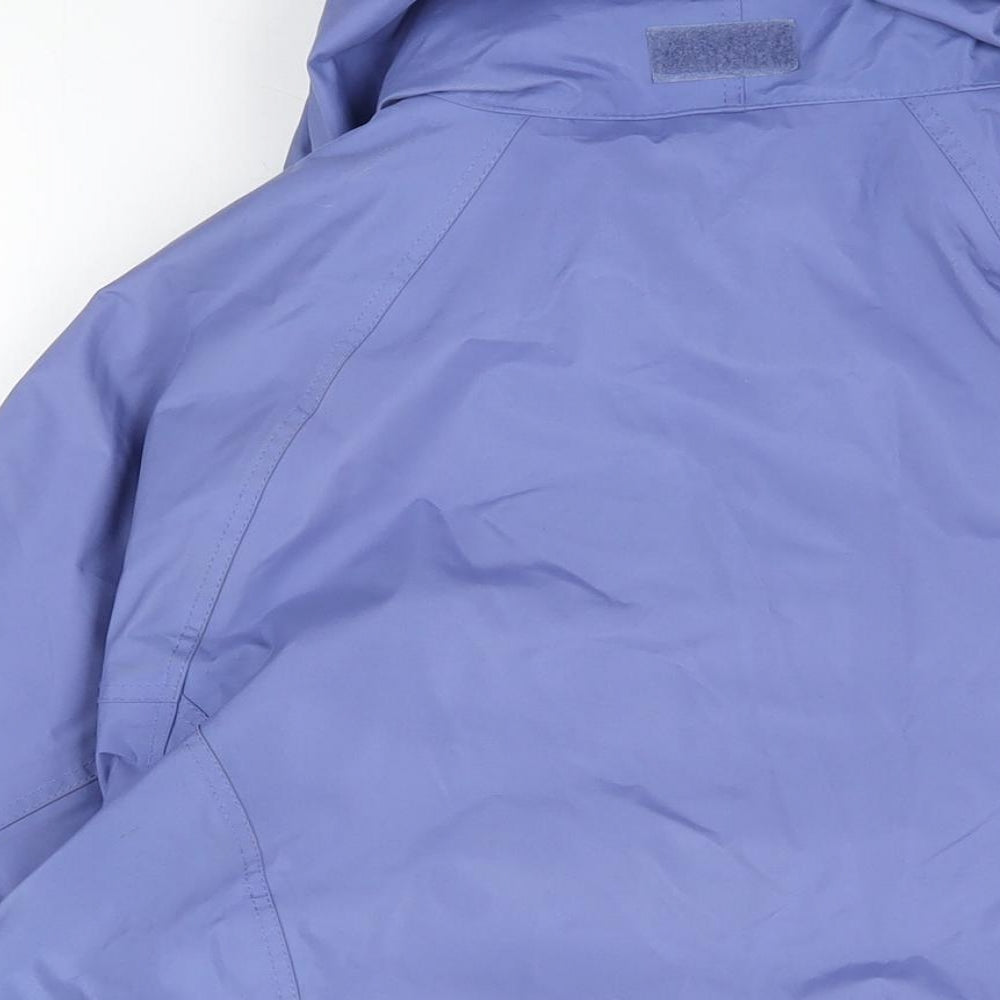Regatta Womens Purple Rain Coat Coat Size 12 Zip