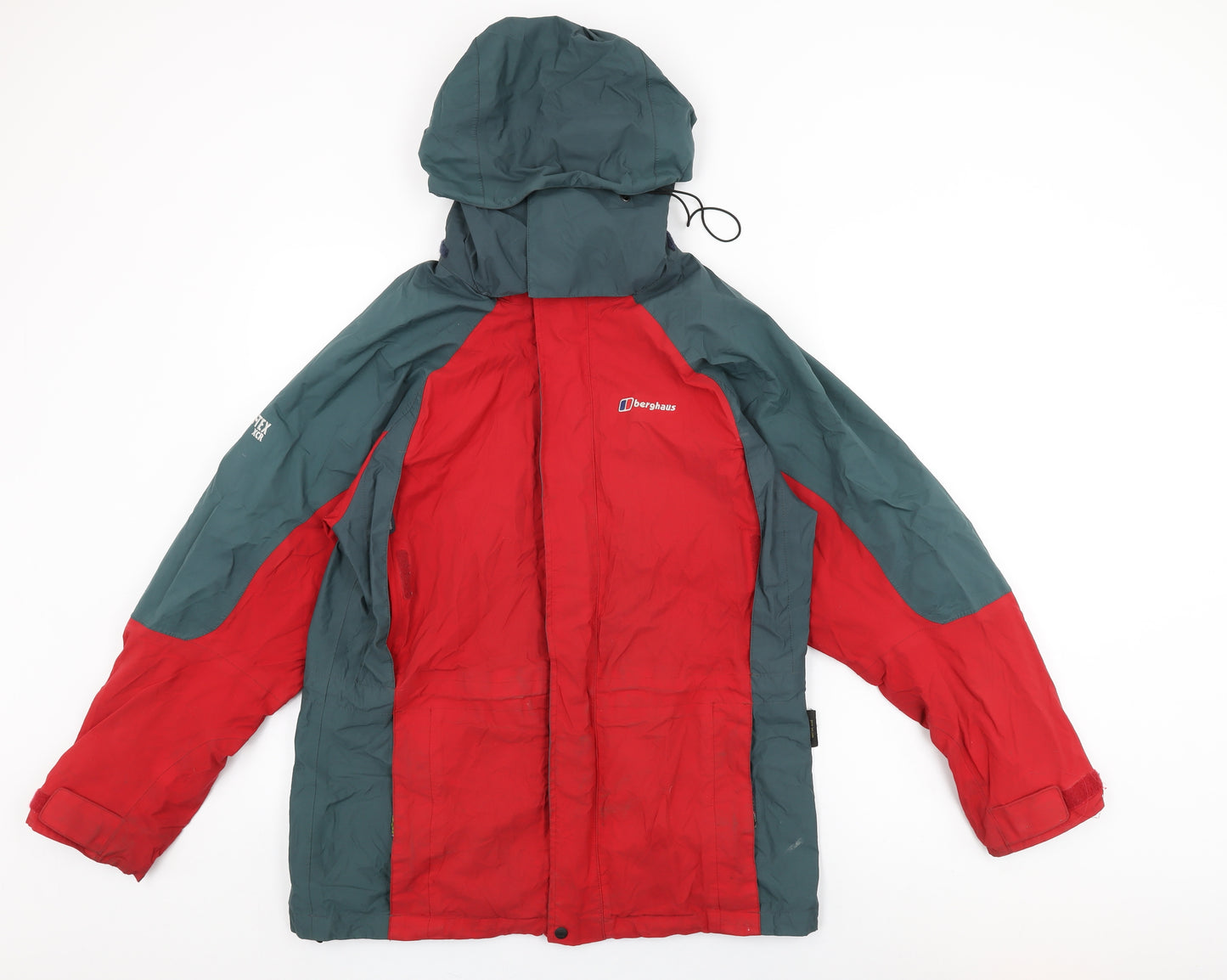 Berghaus Womens Red Rain Coat Coat Size 12 Zip
