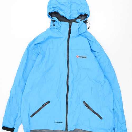 Stormberg Womens Blue Rain Coat Coat Size XL Zip