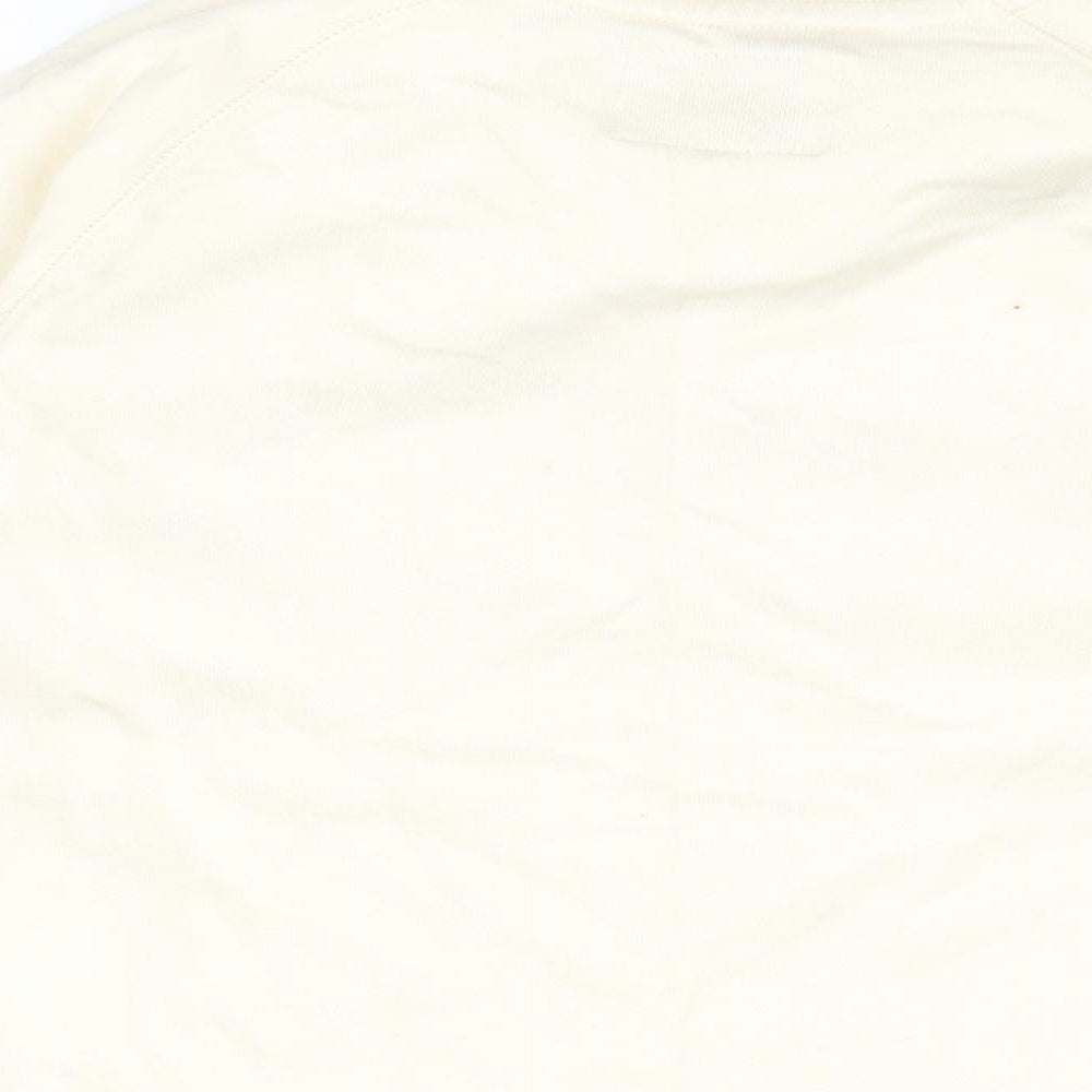 The Stronghold Womens Ivory Cotton Pullover Sweatshirt Size S Pullover - Los Angeles
