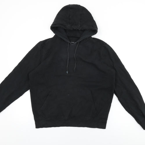 Brave Soul Womens Black Cotton Pullover Hoodie Size M Pullover