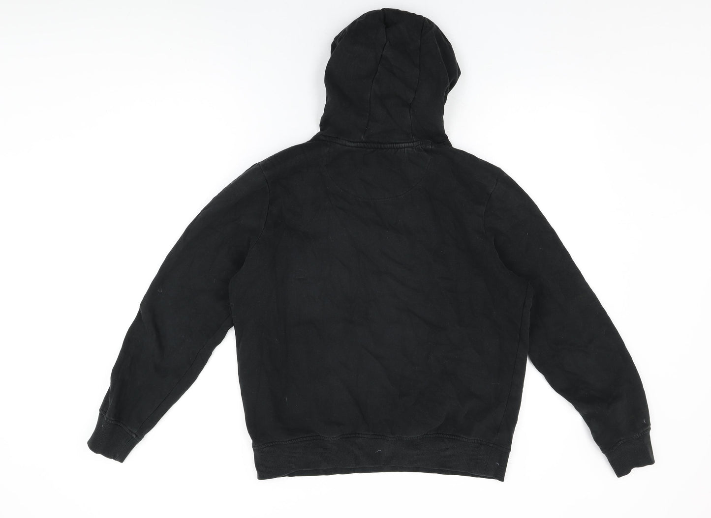 Brave Soul Womens Black Cotton Pullover Hoodie Size M Pullover
