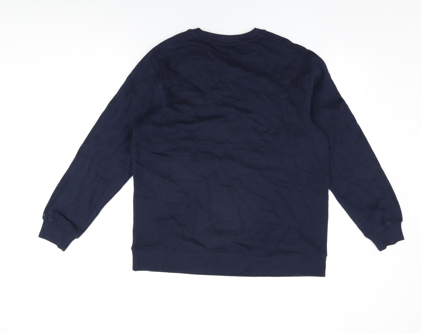 Snoopy Womens Blue Cotton Pullover Sweatshirt Size S Pullover - Aspen Colorado, Skiing, Snoopy