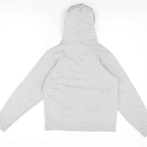 Stranger Things Womens Grey Polyester Pullover Hoodie Size S Pullover