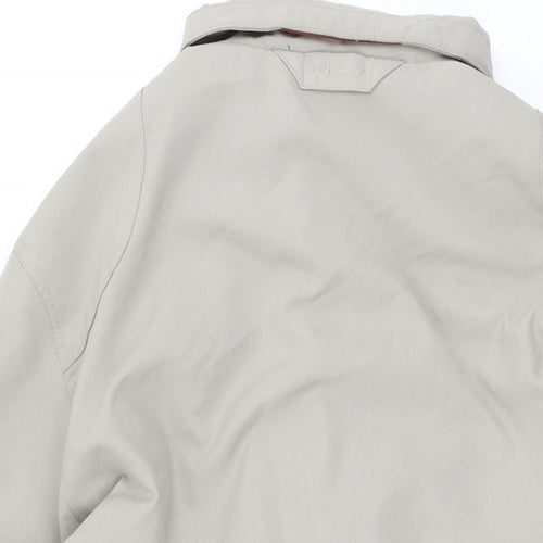 Douglas Womens Beige Overcoat Coat Size 14 Zip