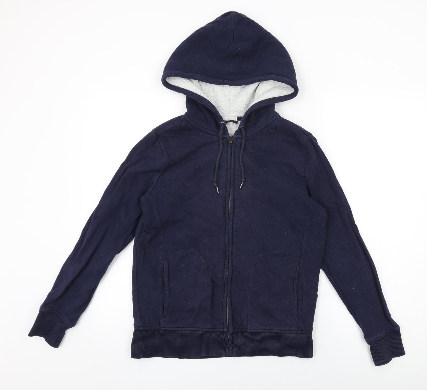 Gap Mens Blue Cotton Full Zip Hoodie Size S