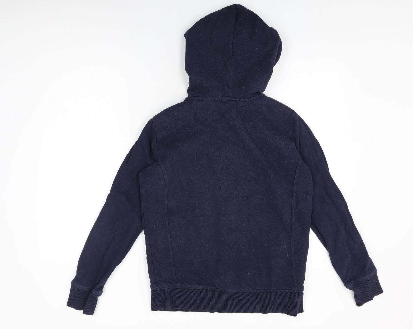 Gap Mens Blue Cotton Full Zip Hoodie Size S
