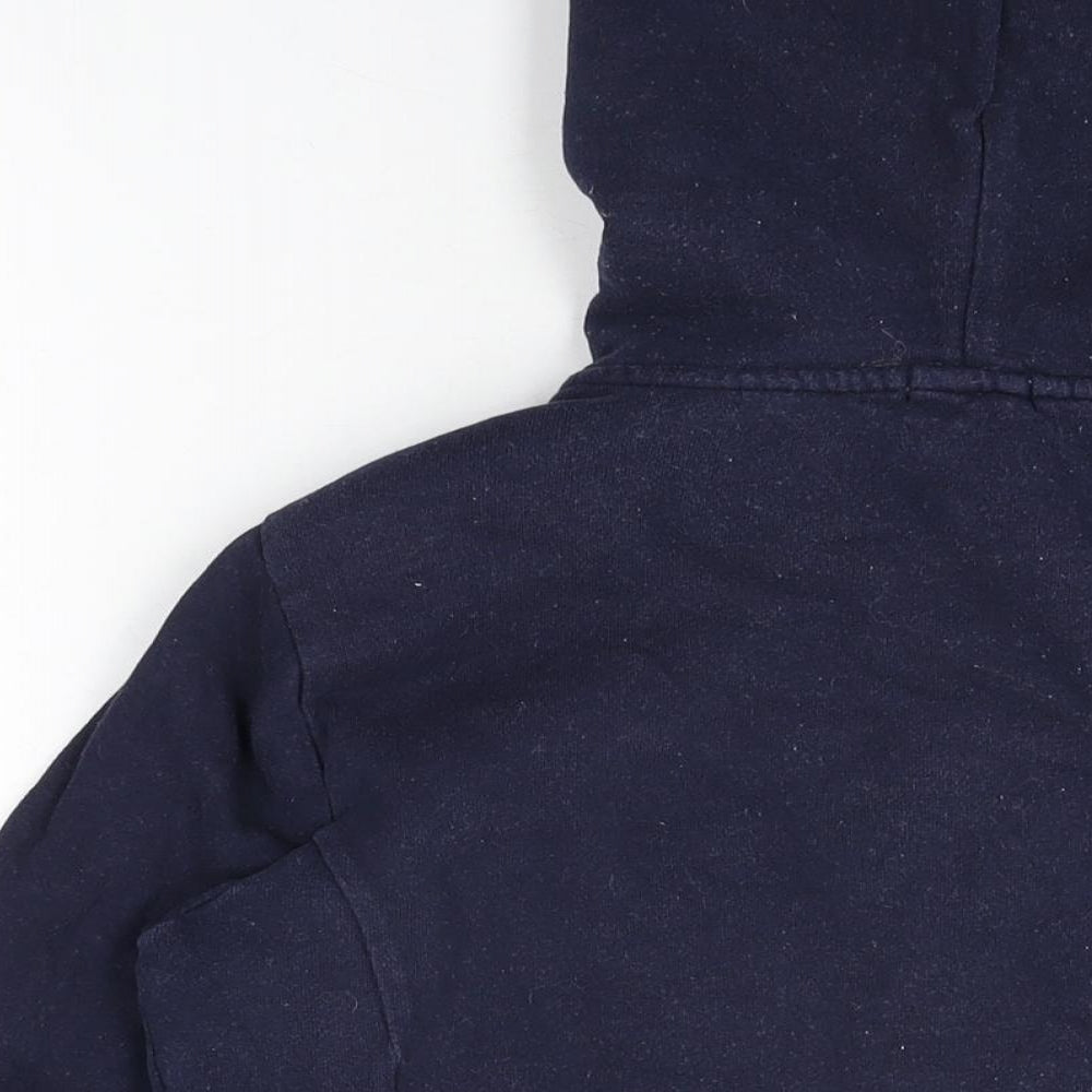 Gap Mens Blue Cotton Full Zip Hoodie Size S
