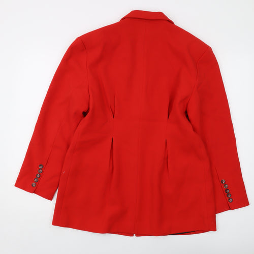 Sundar Bay Womens Red Jacket Size 10 Button
