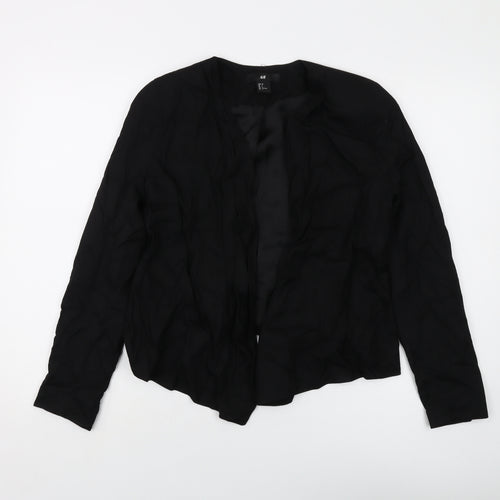 H&M Womens Black Jacket Size 8