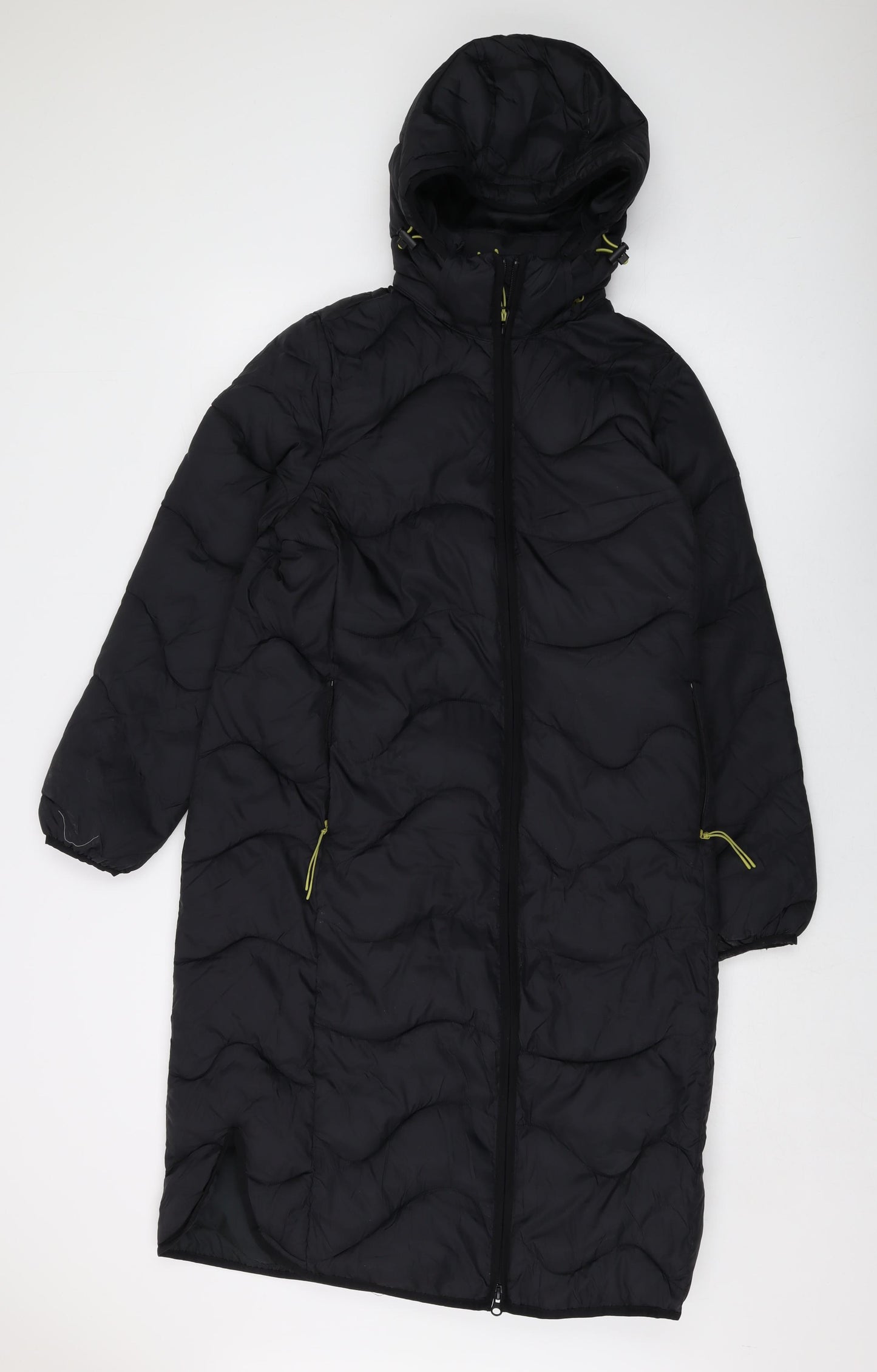 Marks and Spencer Womens Black Jacket Size 6 Zip