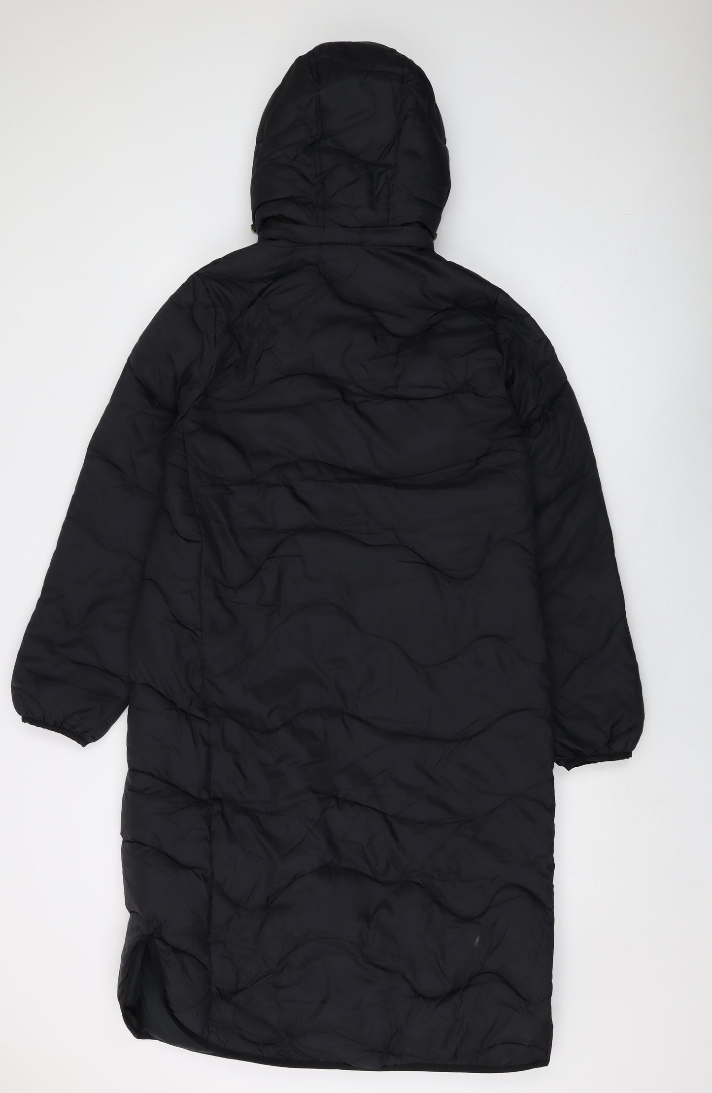 Marks and Spencer Womens Black Jacket Size 6 Zip