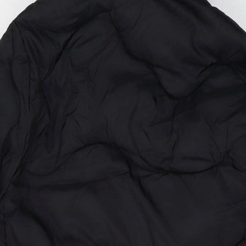 Marks and Spencer Womens Black Jacket Size 6 Zip
