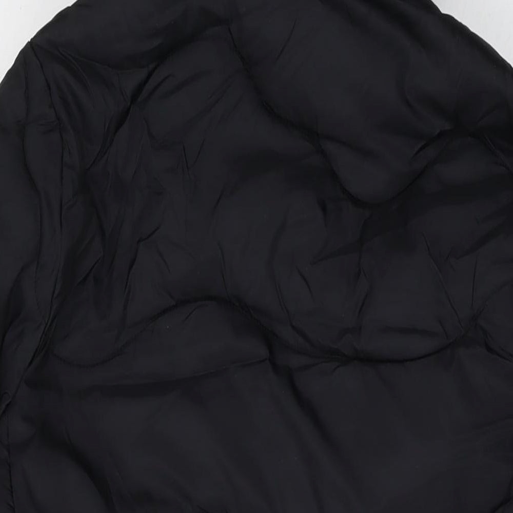 Marks and Spencer Womens Black Jacket Size 6 Zip
