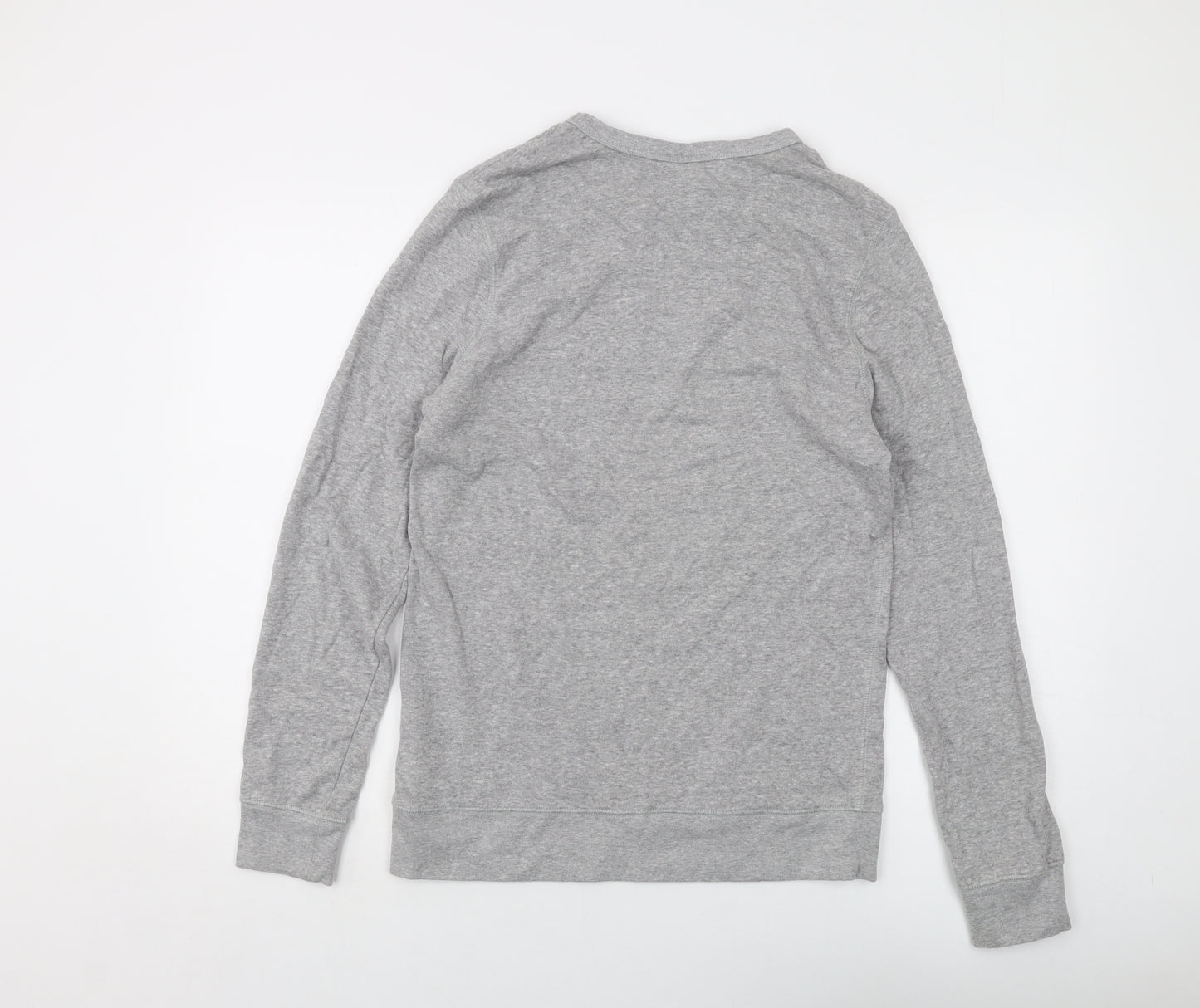H&M Mens Grey Cotton Pullover Sweatshirt Size M