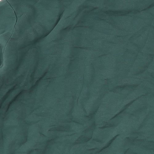 ASOS Mens Green Cotton Pullover Sweatshirt Size M