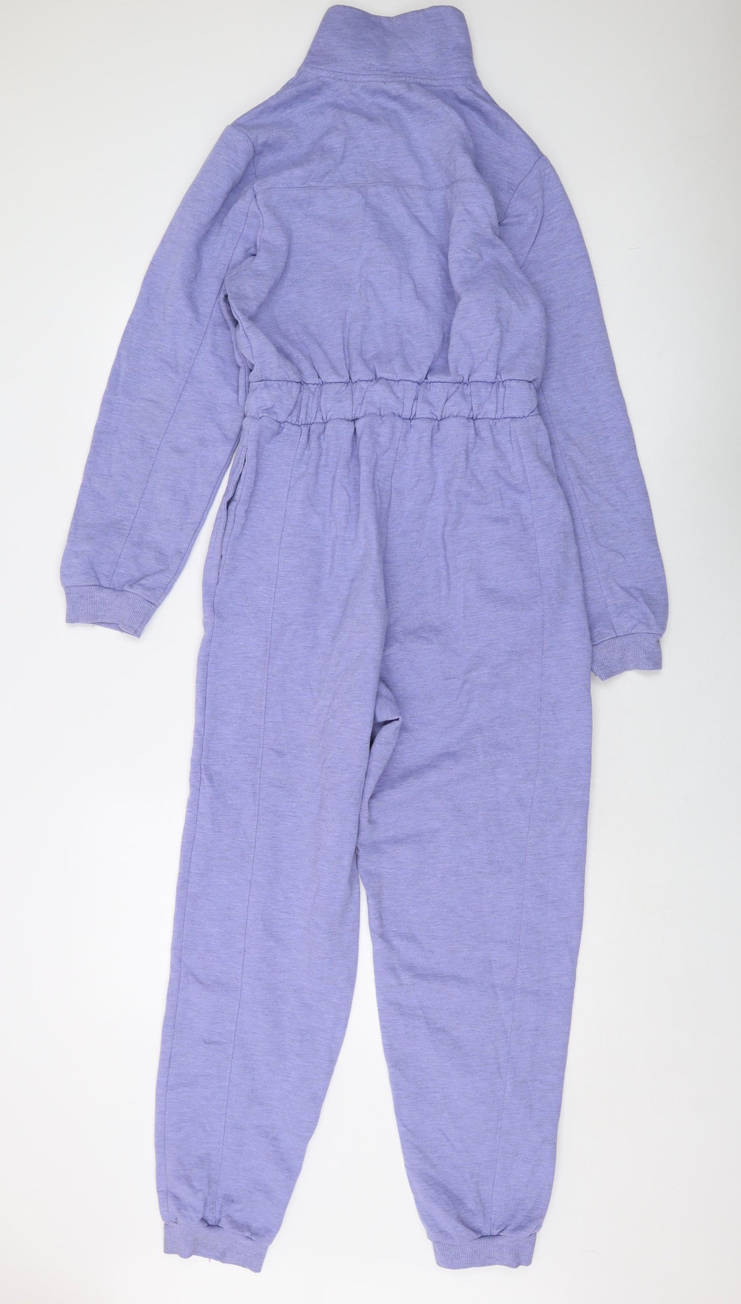 ASOS Womens Purple Polyester Jumpsuit One-Piece Size 10 Zip