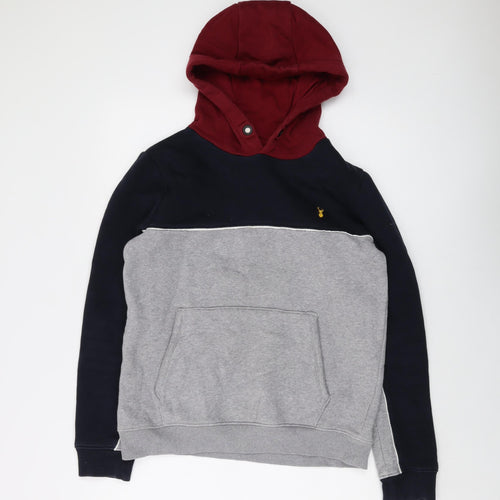 NEXT Boys Grey Cotton Pullover Hoodie Size XL Pullover