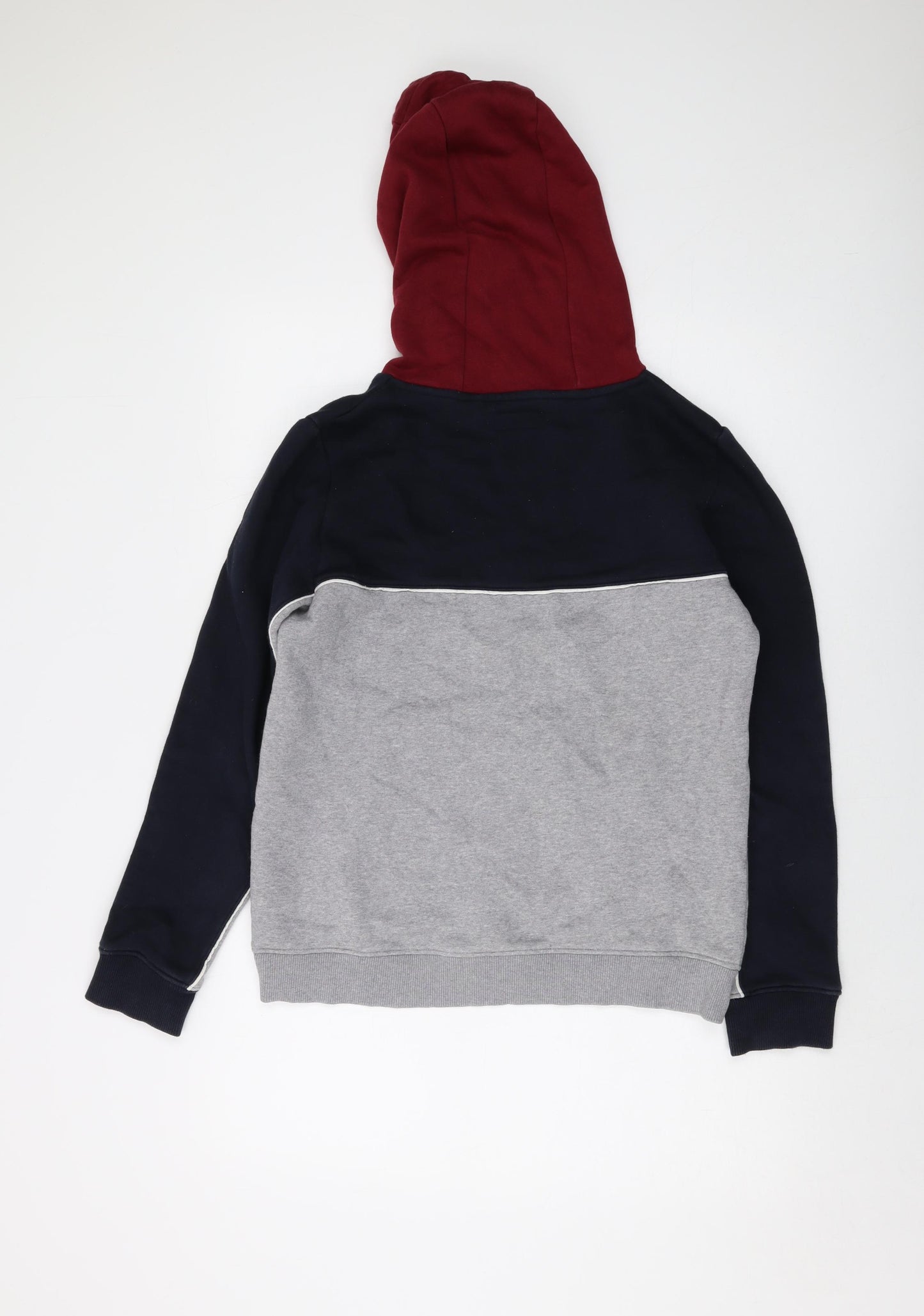 NEXT Boys Grey Cotton Pullover Hoodie Size XL Pullover