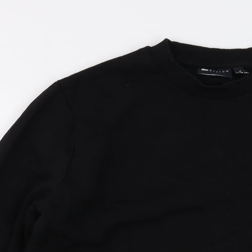 ASOS Mens Black Cotton Pullover Sweatshirt Size M