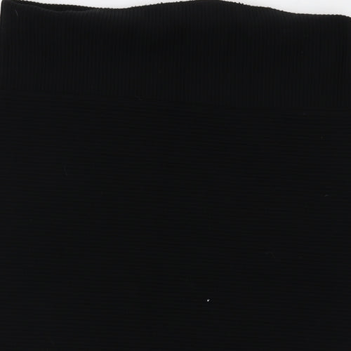 Marks and Spencer Womens Black Acrylic Mini Skirt Size 14