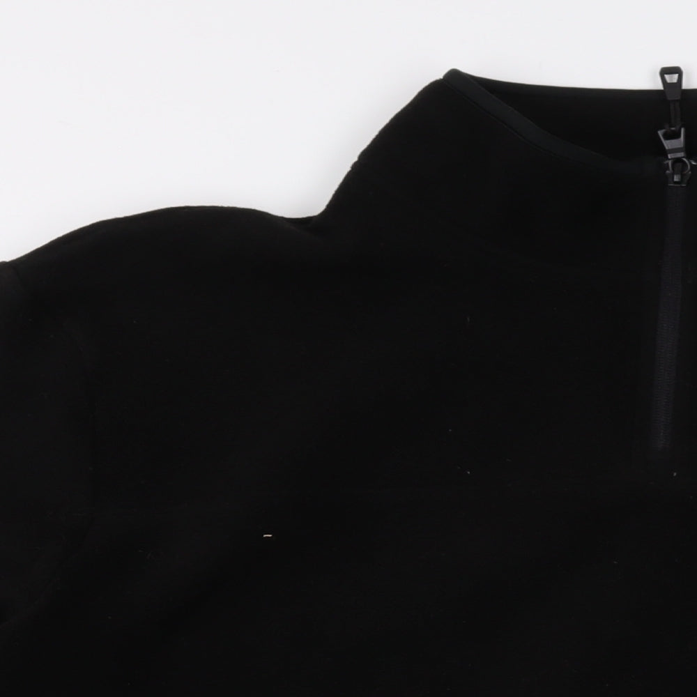 Marks and Spencer Mens Black Polyester Pullover Sweatshirt Size 2XL