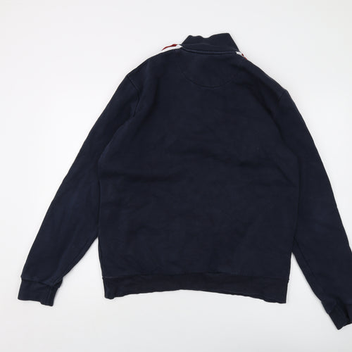 NEXT Mens Blue Cotton Pullover Sweatshirt Size L