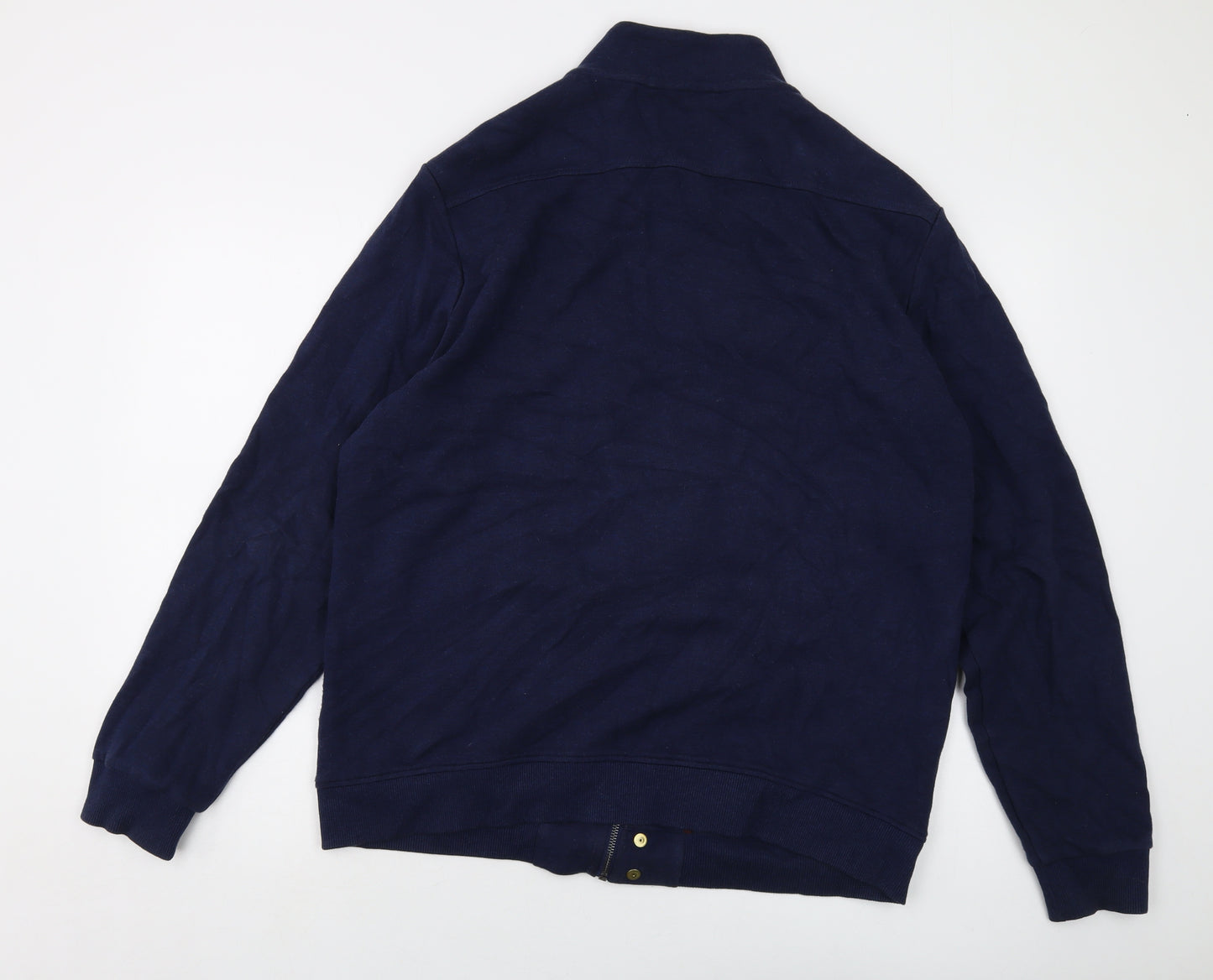 Autograph Mens Blue Jacket Size XL Zip