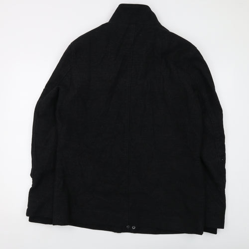 Marks and Spencer Mens Black Jacket Size M Zip