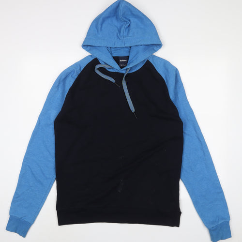 Outfitters Mens Blue Cotton Pullover Hoodie Size XL