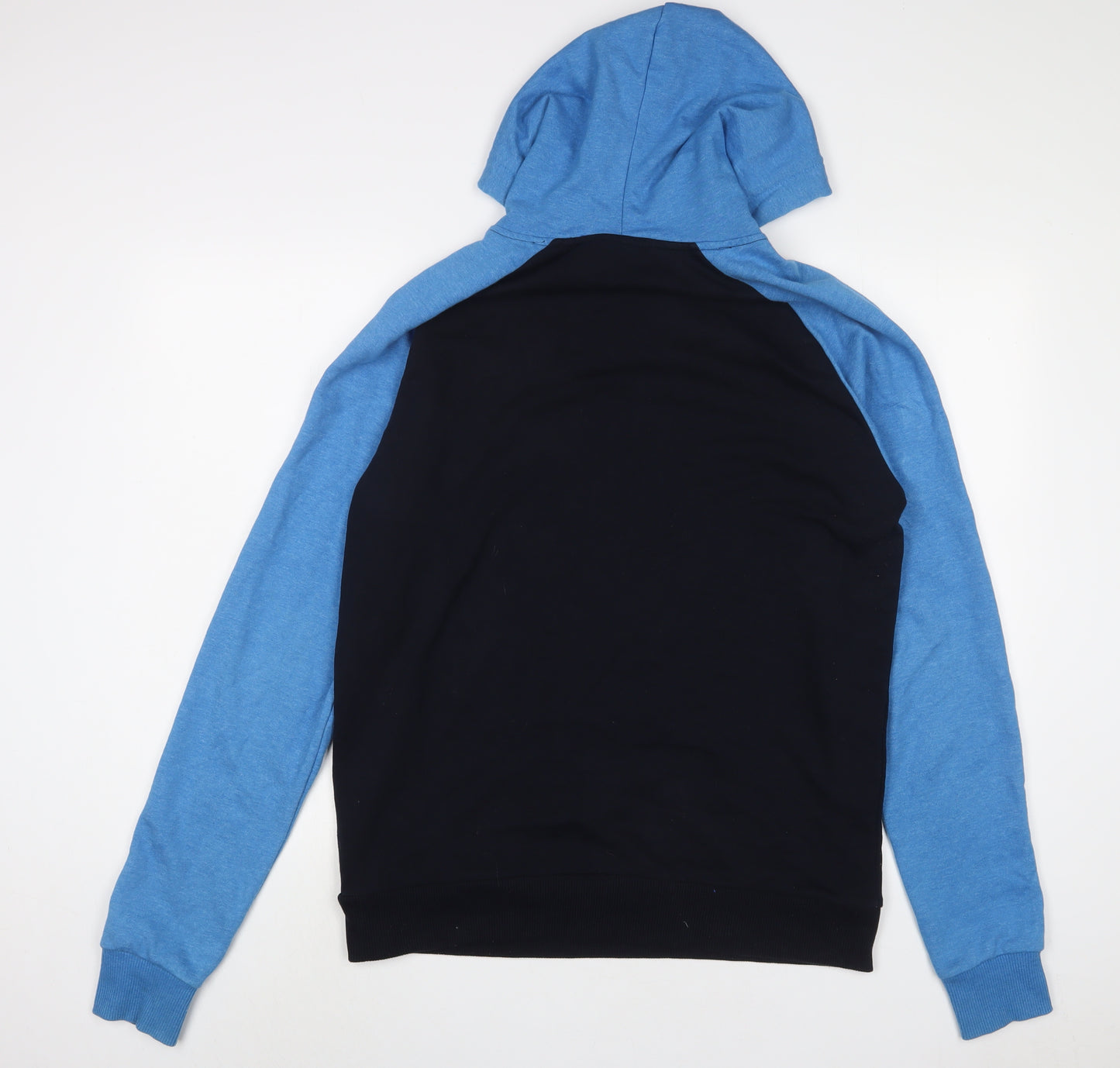 Outfitters Mens Blue Cotton Pullover Hoodie Size XL