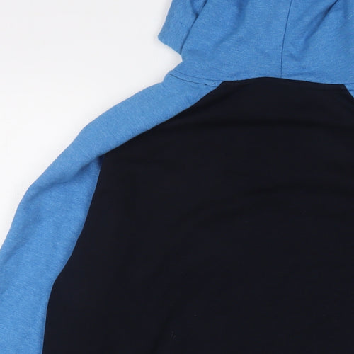 Outfitters Mens Blue Cotton Pullover Hoodie Size XL