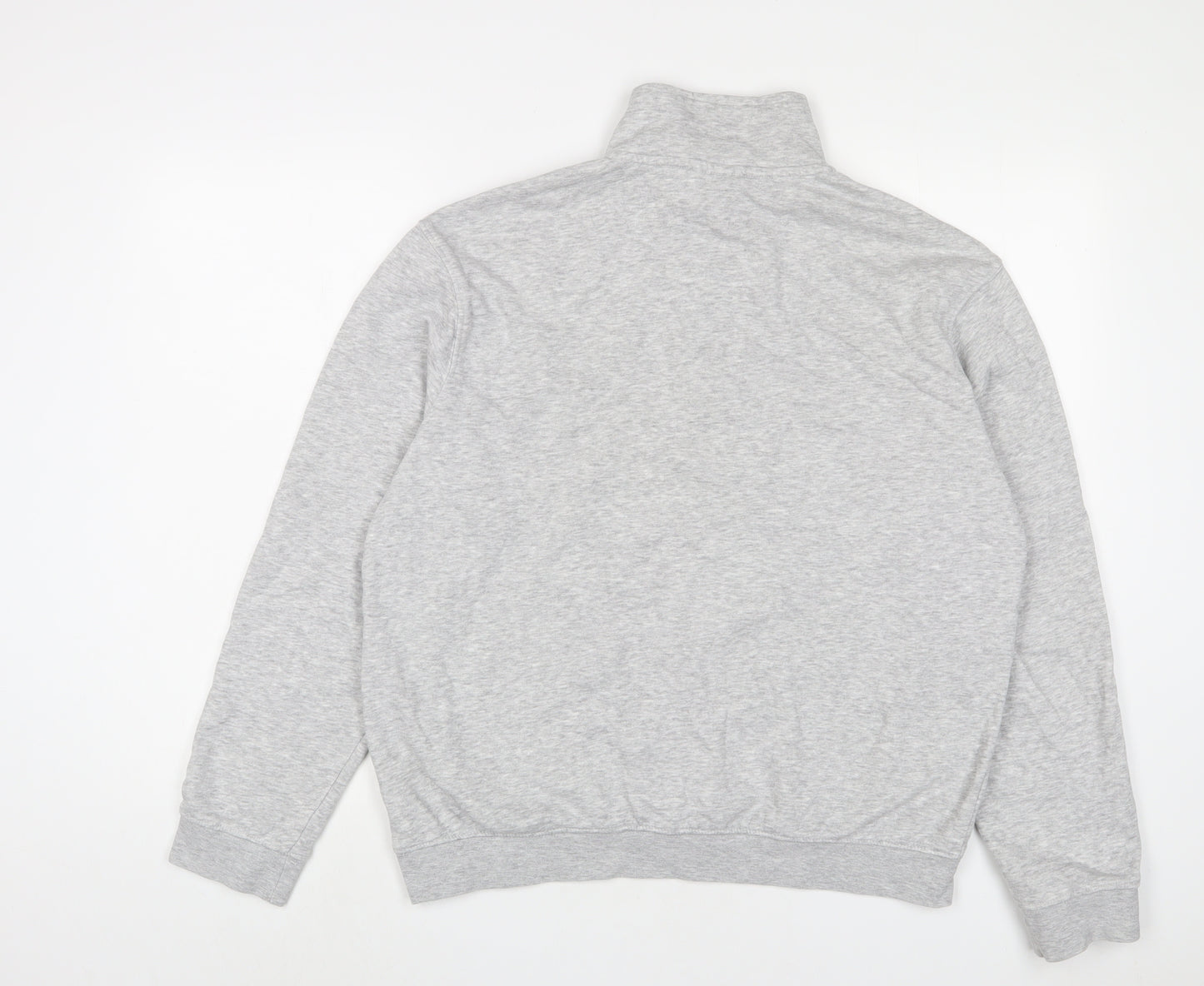 H&M Mens Grey Cotton Pullover Sweatshirt Size M
