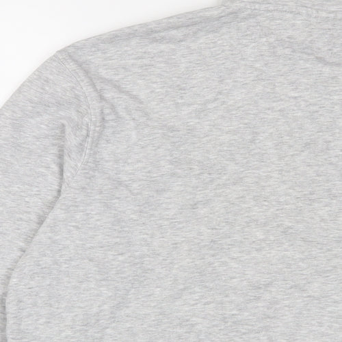 H&M Mens Grey Cotton Pullover Sweatshirt Size M