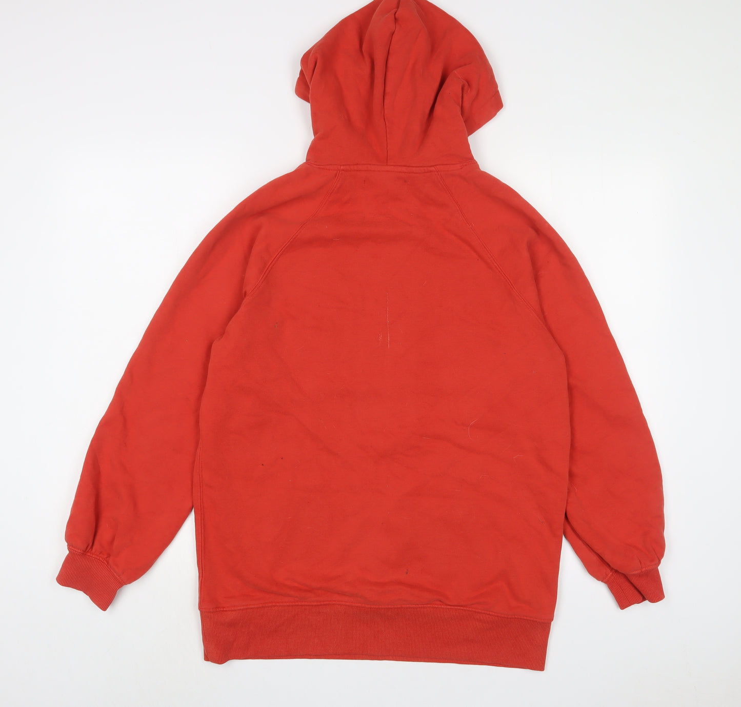 NEXT Womens Orange Cotton Pullover Hoodie Size XS Pullover