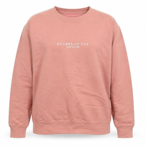 six stories Womens Pink Cotton Pullover Sweatshirt Size S Pullover - Mother of the groom
