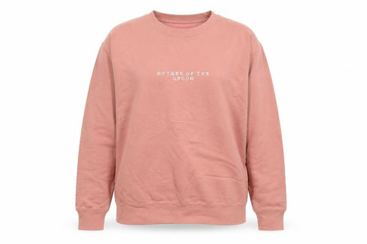 six stories Womens Pink Cotton Pullover Sweatshirt Size S Pullover - Mother of the groom