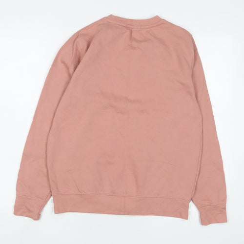 six stories Womens Pink Cotton Pullover Sweatshirt Size S Pullover - Mother of the groom