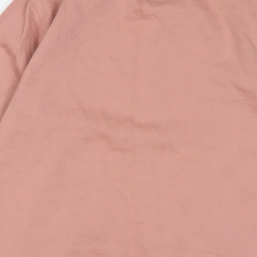 six stories Womens Pink Cotton Pullover Sweatshirt Size S Pullover - Mother of the groom