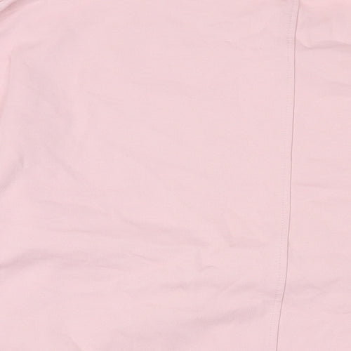 In other words Womens Pink Cotton Pullover Sweatshirt Size M Pullover
