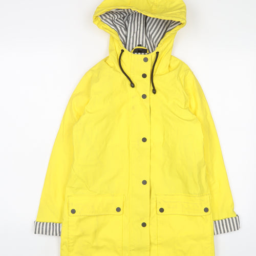 Topshop Womens Yellow Jacket Size 8 Zip