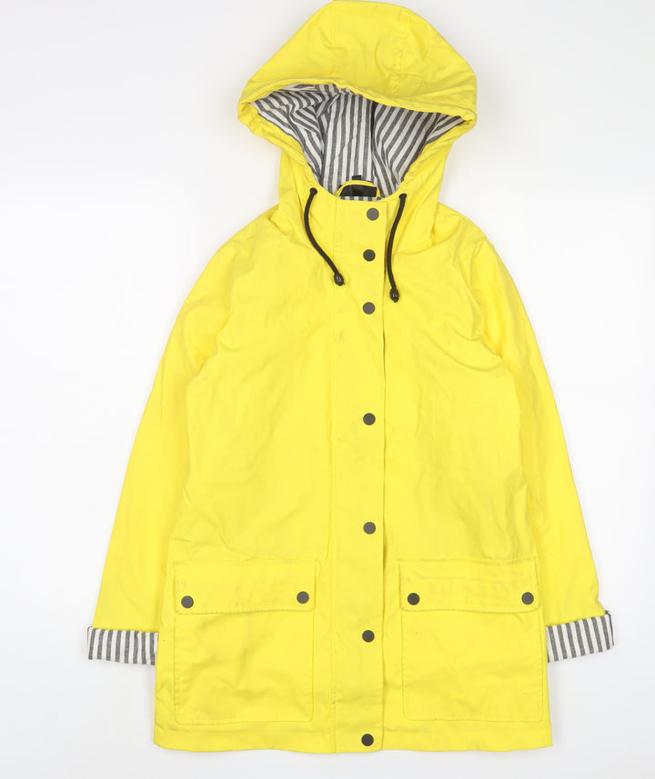 Topshop Womens Yellow Jacket Size 8 Zip
