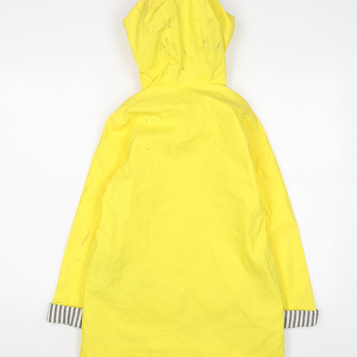 Topshop Womens Yellow Jacket Size 8 Zip